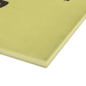 Voorzichtigheid. Knippen zijn scherp. Snijplank (Hoek)