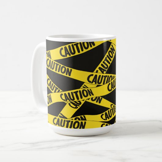 Voorzichtigheid Koffiemok (Voorkant links)