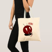 Voorzichtigheid: Leef Yarn! Fang Bag Tote Bag (Voorkant (product))