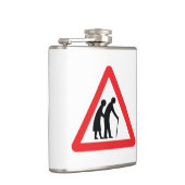 VOORZICHTIGHEID Ouderen - verkeersborden in het Ve Heupfles (Rechts)