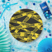 Voorzichtigheid Papieren Bordje (Feest)