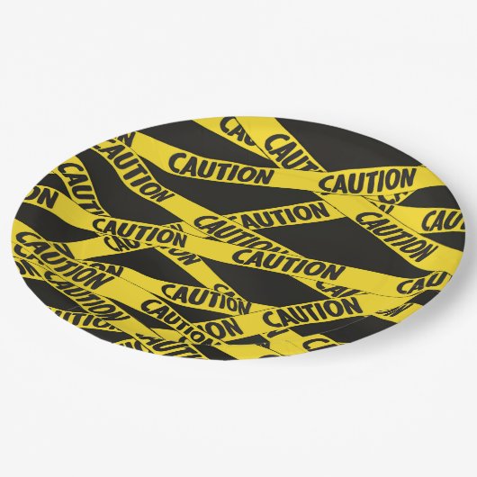 Voorzichtigheid Papieren Bordje (Gekanteld)