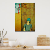 Voorzichtigheid Poster (Keuken)