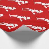 Voorzichtigheid Prostitute (Attenzione Prostitute) Cadeaupapier (Hoek)