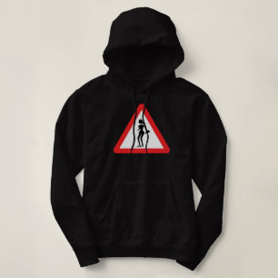 Voorzichtigheid Prostitute (Attenzione Prostitute) Hoodie