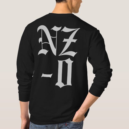 Voorzichtigheid T-shirt (Achterkant)