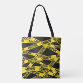 Voorzichtigheid Tote Bag (Achterkant)