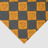 Voorzichtigheid ✈️ Vliegtuig met laag vliegveld Tissuepapier (Detail)