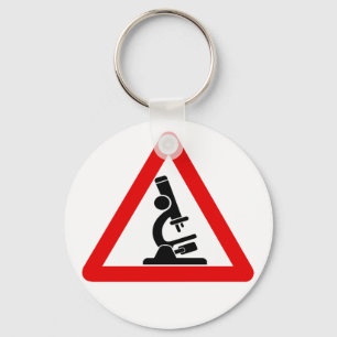 Voorzichtigheid: WETENSCHAP! Sleutelhanger