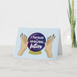 Voorzie de Verbazende Toekomstige Gelukwensen van Kaart