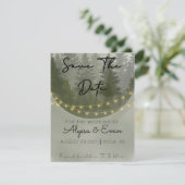 Voorzie sparen de Datum Kaart (Staand voorkant)