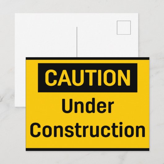 VOORZIENING IN Bouw Briefkaart (Voorkant / Achterkant)