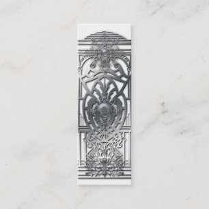 VOORZIENING: SILVER MEDALLIES MINI VISITEKAARTJE