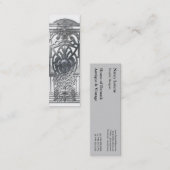 VOORZIENING: SILVER MEDALLIES MINI VISITEKAARTJE (Voorkant / Achterkant)