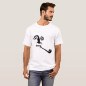 Voorziening van de cartoon van de zijkant van de h t-shirt (Voorkant volledig)
