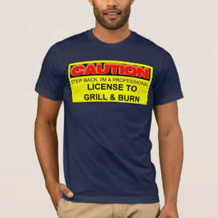 VOORZIENING: VERGUNNING VOOR GRILL & BURN T-SHIRT