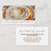 Voorziening voor evenementen van legant Party Visitekaartje (Voorkant / Achterkant)