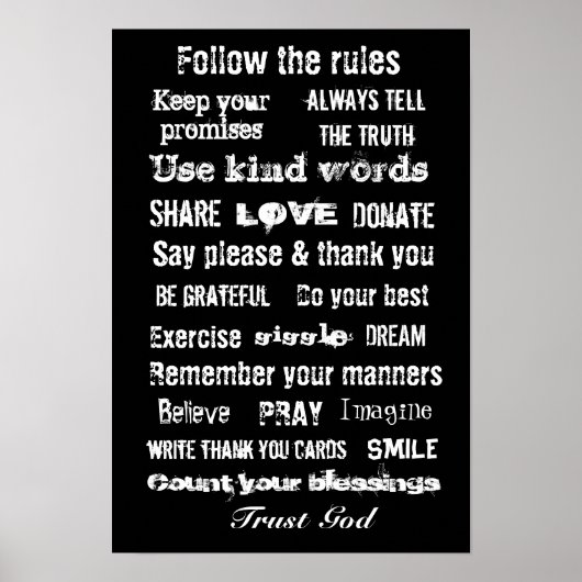 Voorzieningen voor het gezin poster (Voorkant)