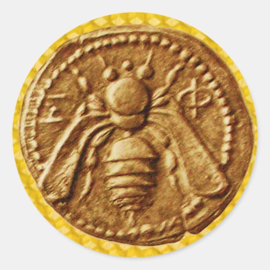 VOORZIENINGEN VOOR HOOGTE/BEEKEEPER RONDE STICKER (Voorkant)