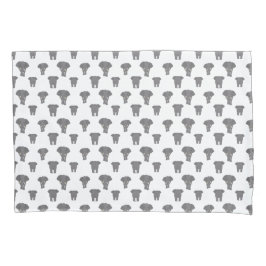 Voorzijde en achterzijde Elephant Pattern African  Kussensloop