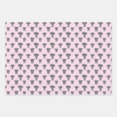 Voorzijde en achterzijde ellephant Patroon Multi C Inpakpapier Vel (Voorkant 3)
