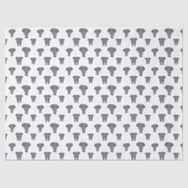 Voorzijde en achterzijde ellephant Patroon Multi C Tissuepapier