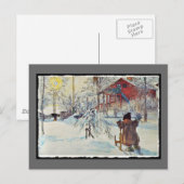 Voorzijde en washuis briefkaart (Voorkant / Achterkant)