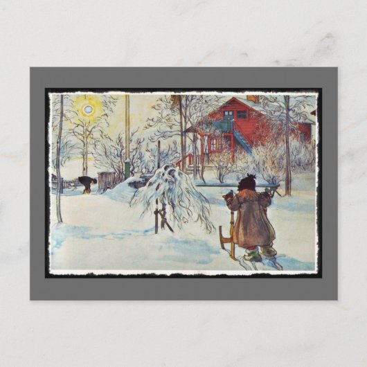 Voorzijde en washuis briefkaart (Voorkant)