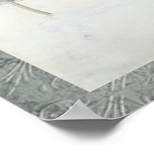 Voorzijde en washuis Carl Larsson 20x16 Poster (Hoek)