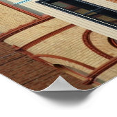 Voorzijde gebouw poster (Hoek)