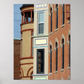 Voorzijde gebouw poster (Voorkant)