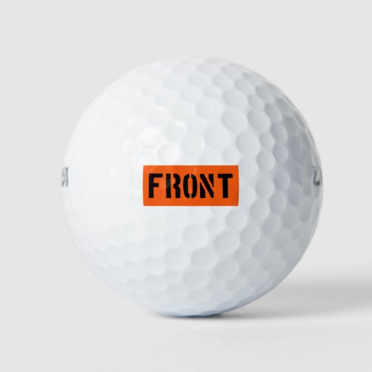 Voorzijde Golfballen (Voorkant)