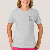 Voorzijde (hoek) Magische Horace Quote Kinder T-sh T-shirt (Voorkant)