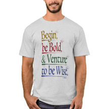 Voorzijde - Magisch Horace Quote Unisex T-shirt