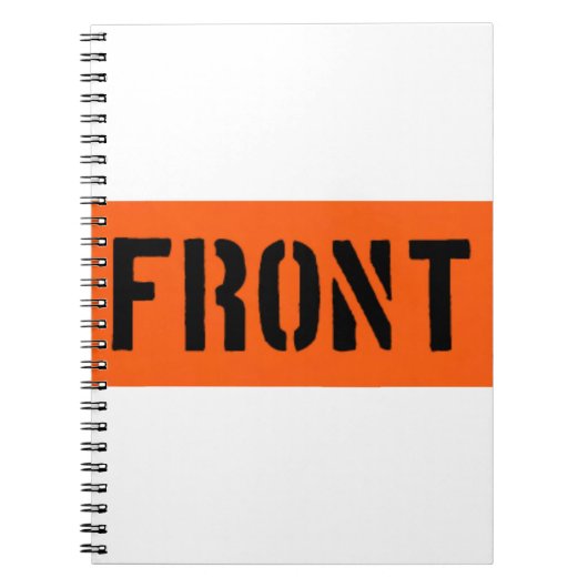 Voorzijde Notitieboek (Voorkant)