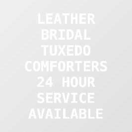 Voorzijde services voor het aanpassen van droog raamsticker