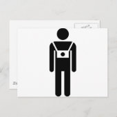 Voorzijde symbool fotograaf briefkaart (Voorkant / Achterkant)