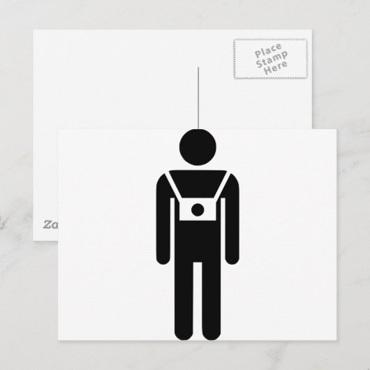 Voorzijde symbool fotograaf briefkaart (Voorkant / Achterkant)