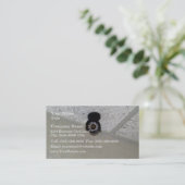 Voorzijde uitzicht van infraroodcamera visitekaartje (Staand voorkant)