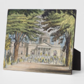 Voorzijde van Chiswick House, van R. Ackerma Fotoplaat (Zijkant)