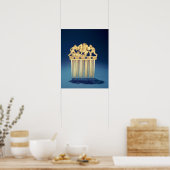 Voorzijde van een Scythische kraam Poster (Keuken)