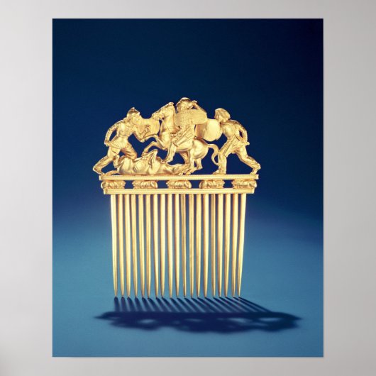 Voorzijde van een Scythische kraam Poster (Voorkant)