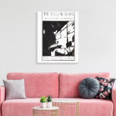 Voorzijde van het prospectus voor het Gele Boek Canvas Afdruk (Insitu (Woonkamer))