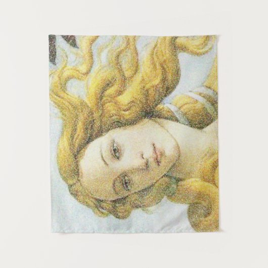 Voorzijde van het schilderij van Venus Botticelli Wandkleed (Voorkant)