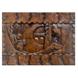 Voorzijde, van hout snijplank