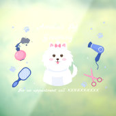 Voorzijde van pop-upvenster met wieltjes aanpassen raamsticker (Vel 3)