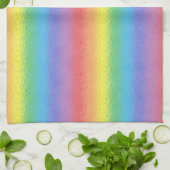 Voorzijde van Rainbow Kitchen Theedoek (Gevouwen)