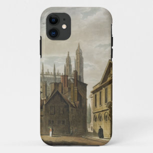 Voorzijde van Trinity Hall, Cambridge, van 'The Hi iPhone 11 Hoesje