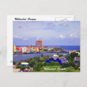 Voorzijde van Willemstad Curacao op Briefkaart (Voorkant / Achterkant)