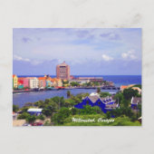Voorzijde van Willemstad Curacao op Briefkaart (Voorkant)